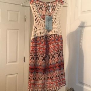 Sheer tank top